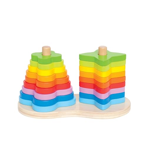 Hape E0406 gioco abilità motorie legno prima infanzia sostenibile