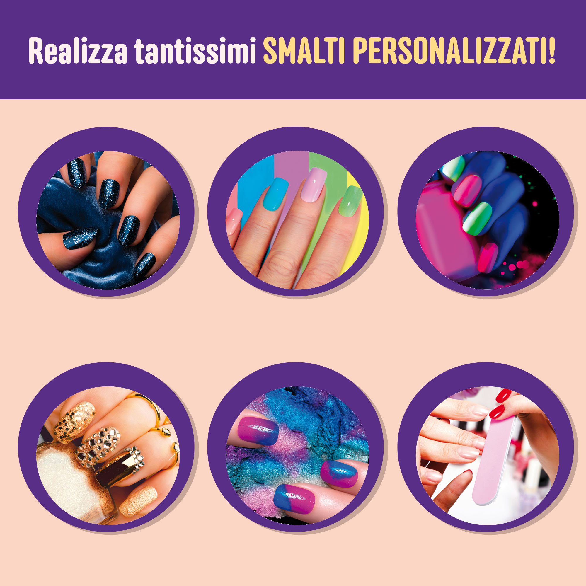 Lisciani I'm a Genius Super Smalti e Manicure kit manicure cambia colore