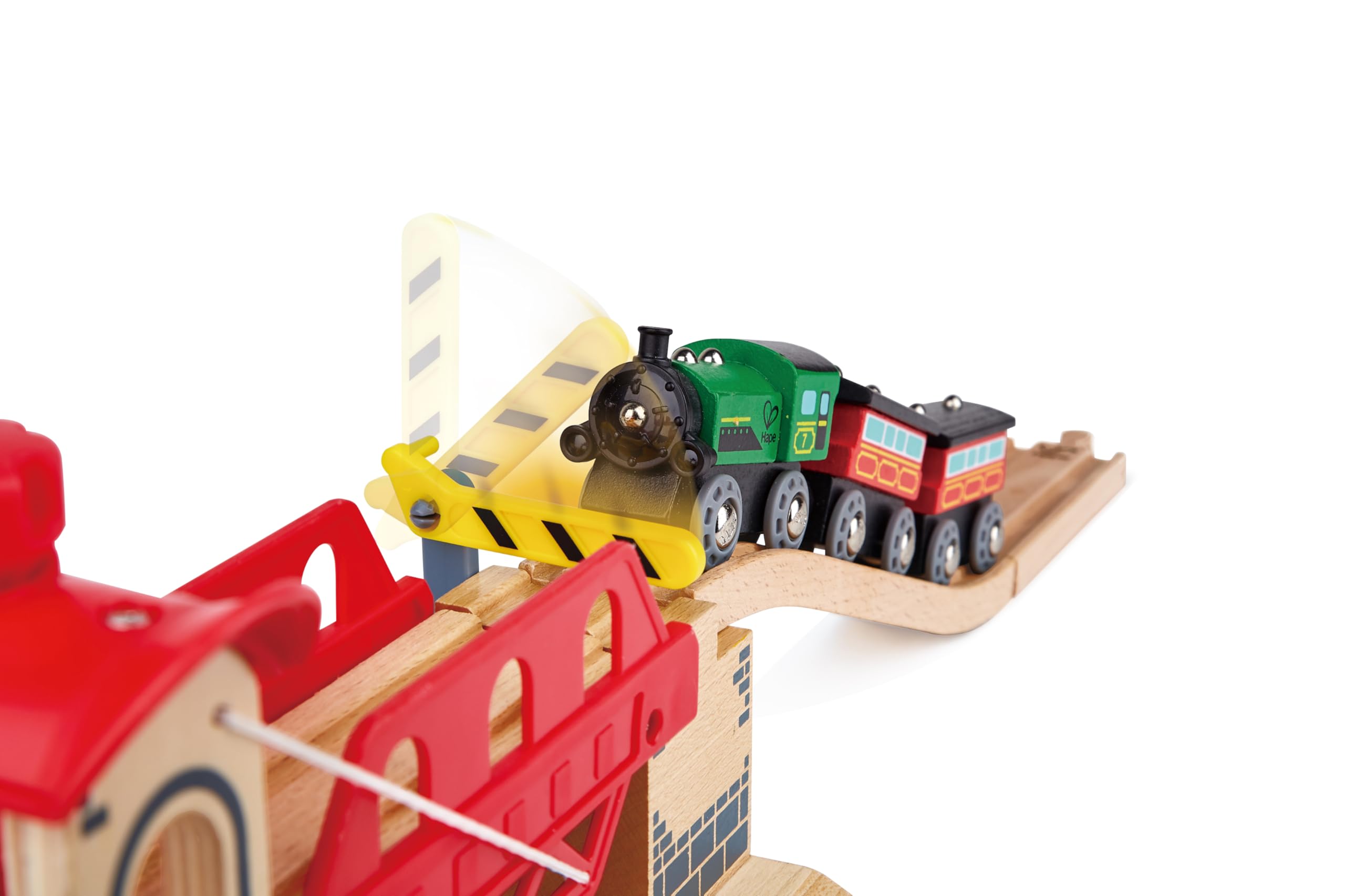 Hape Ponte Levatoio trenino legno manuale compatibile
