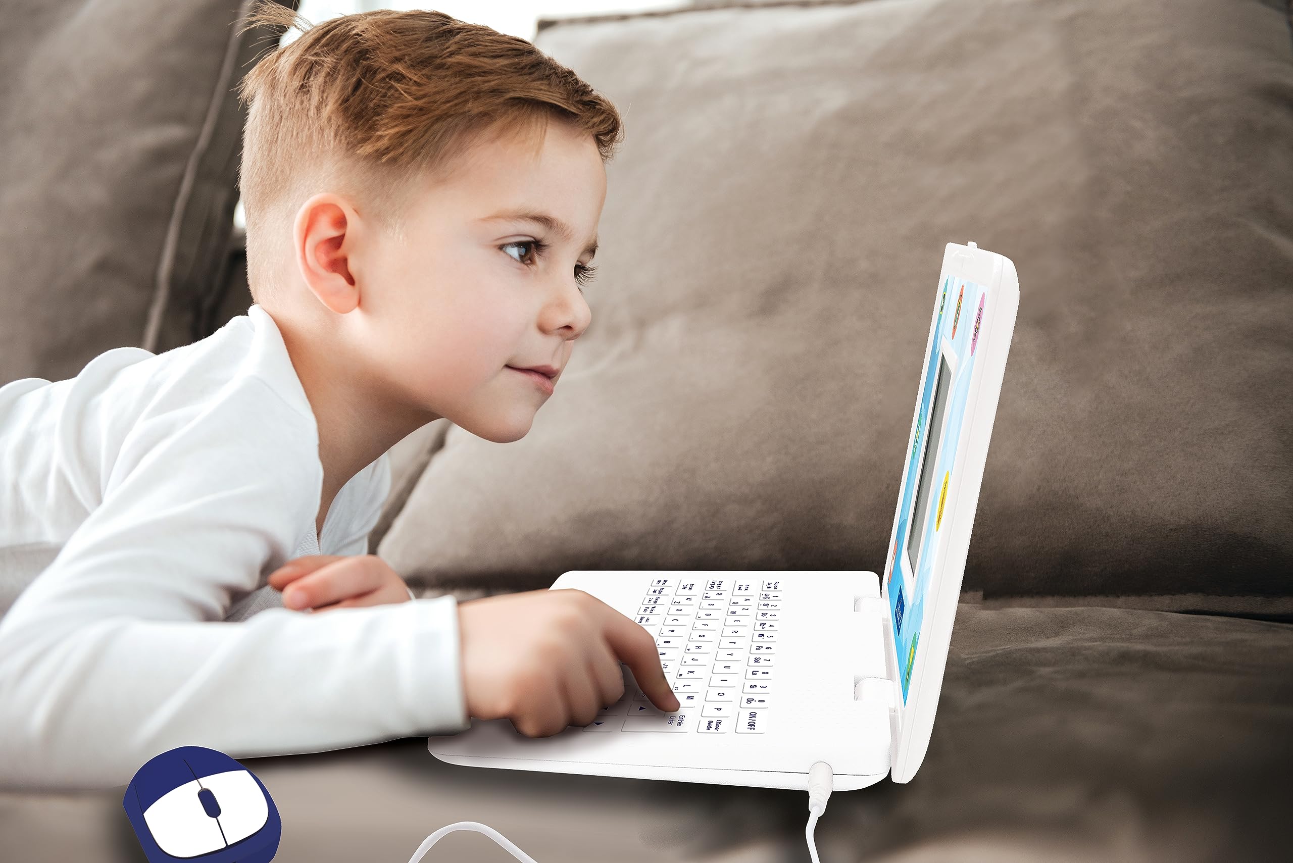 Lexibook JC599i2 Laptop bilingue 170 attività bianco blu