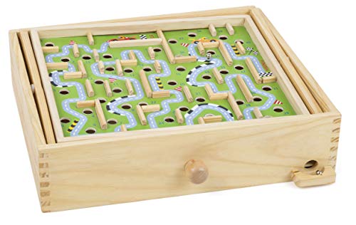 smallfoot 11229 labirinto biglie legno dai 5 anni