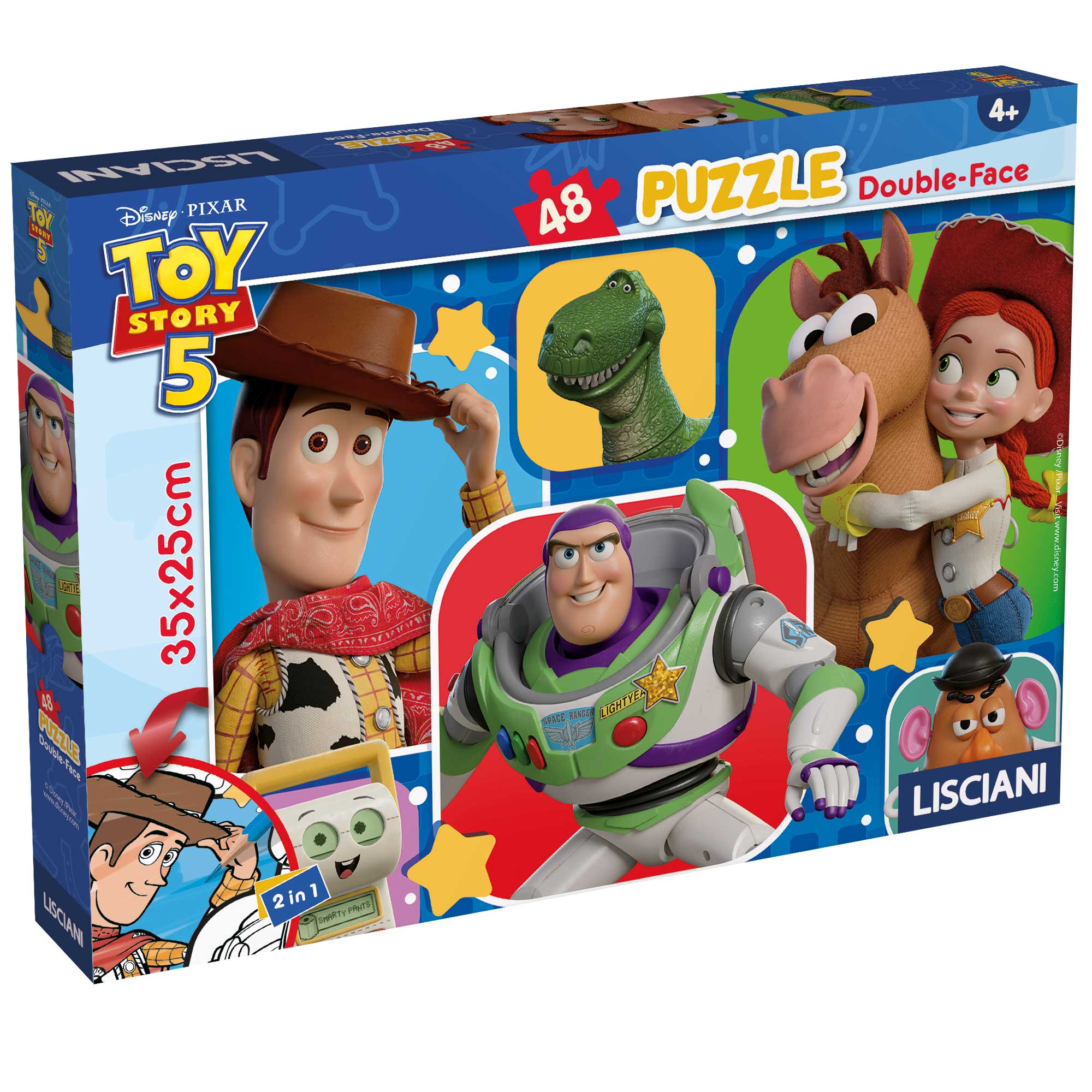 Lisciani Disney M-Plus 48 Toy Story puzzle 48 pezzi