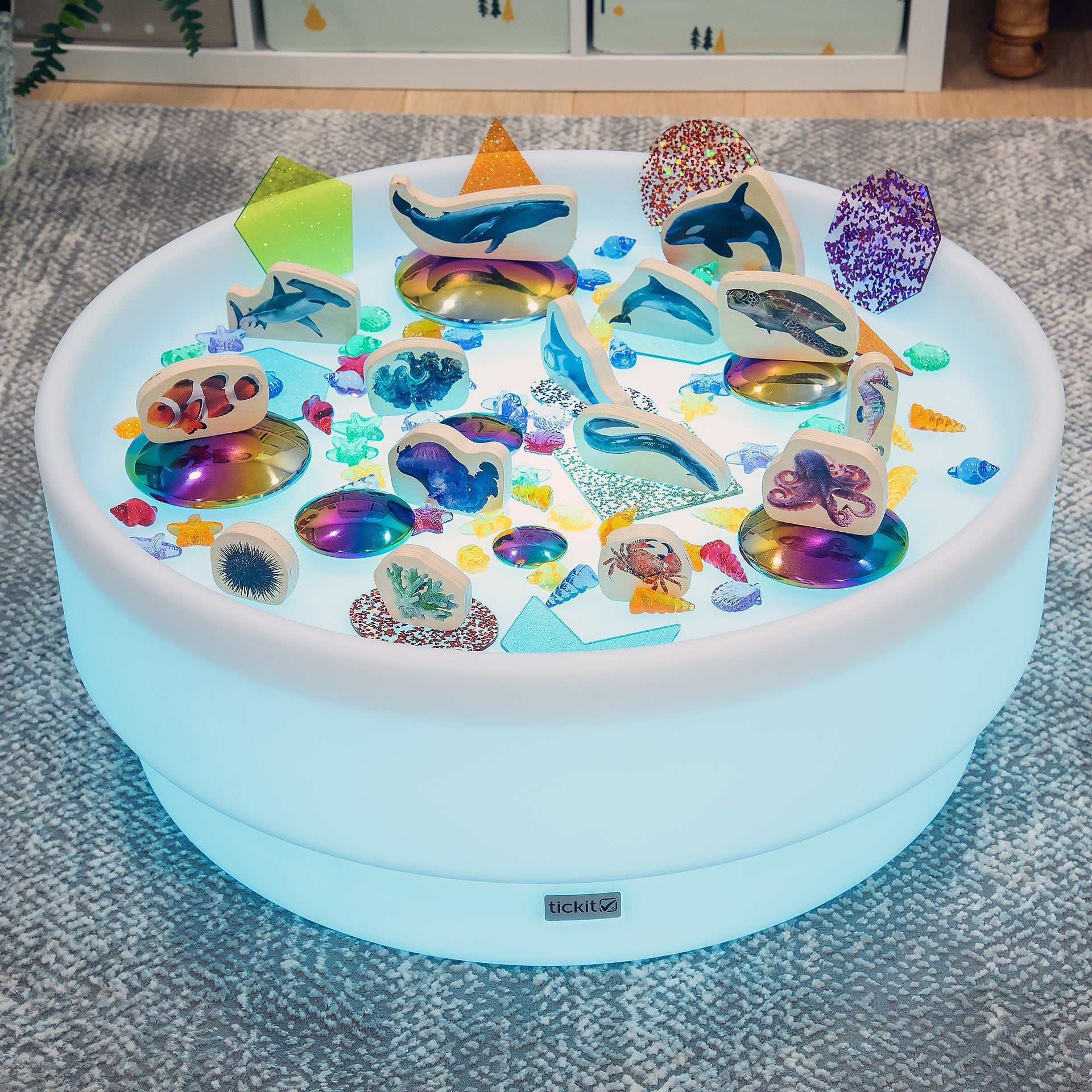 Tickit Discovery Glow Low Table tavolo luminoso basso