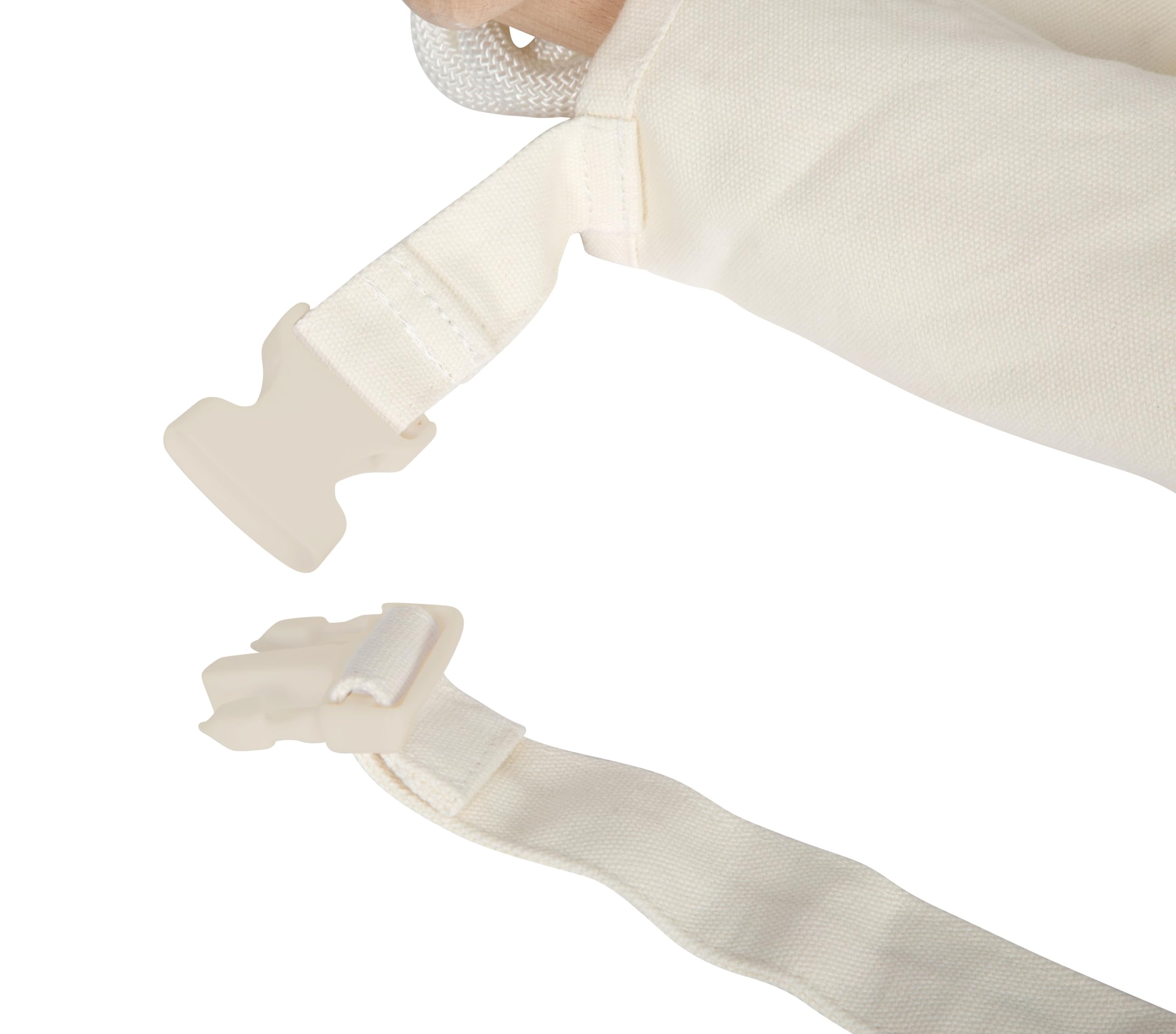 smallfoot 12800 altalena bebè beige con cuscino