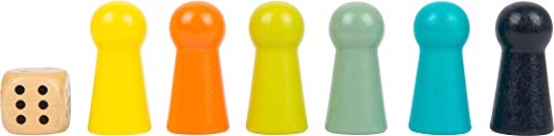 smallfoot 11785 Serpenti e Scale gioco in legno XL 6 giocatori