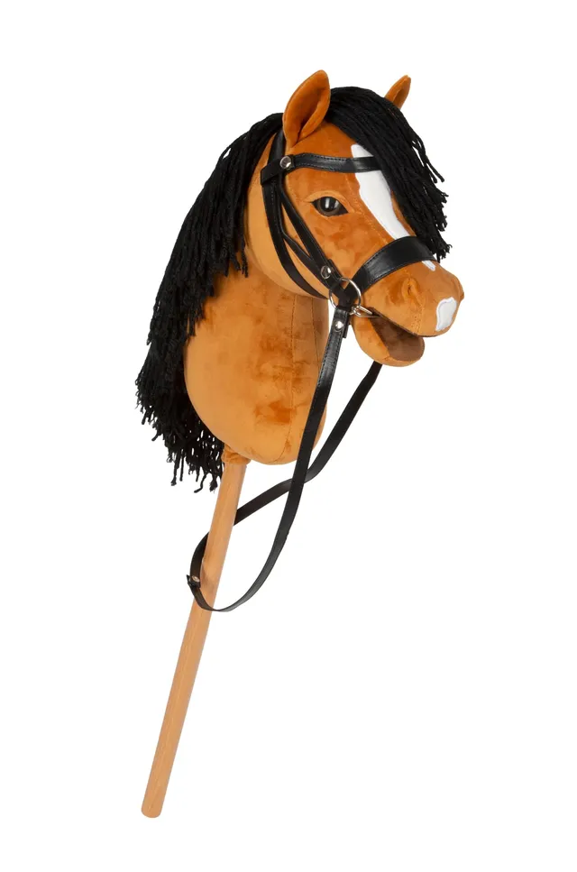 smallfoot Melodie cavalluccio legno marrone hobby horse