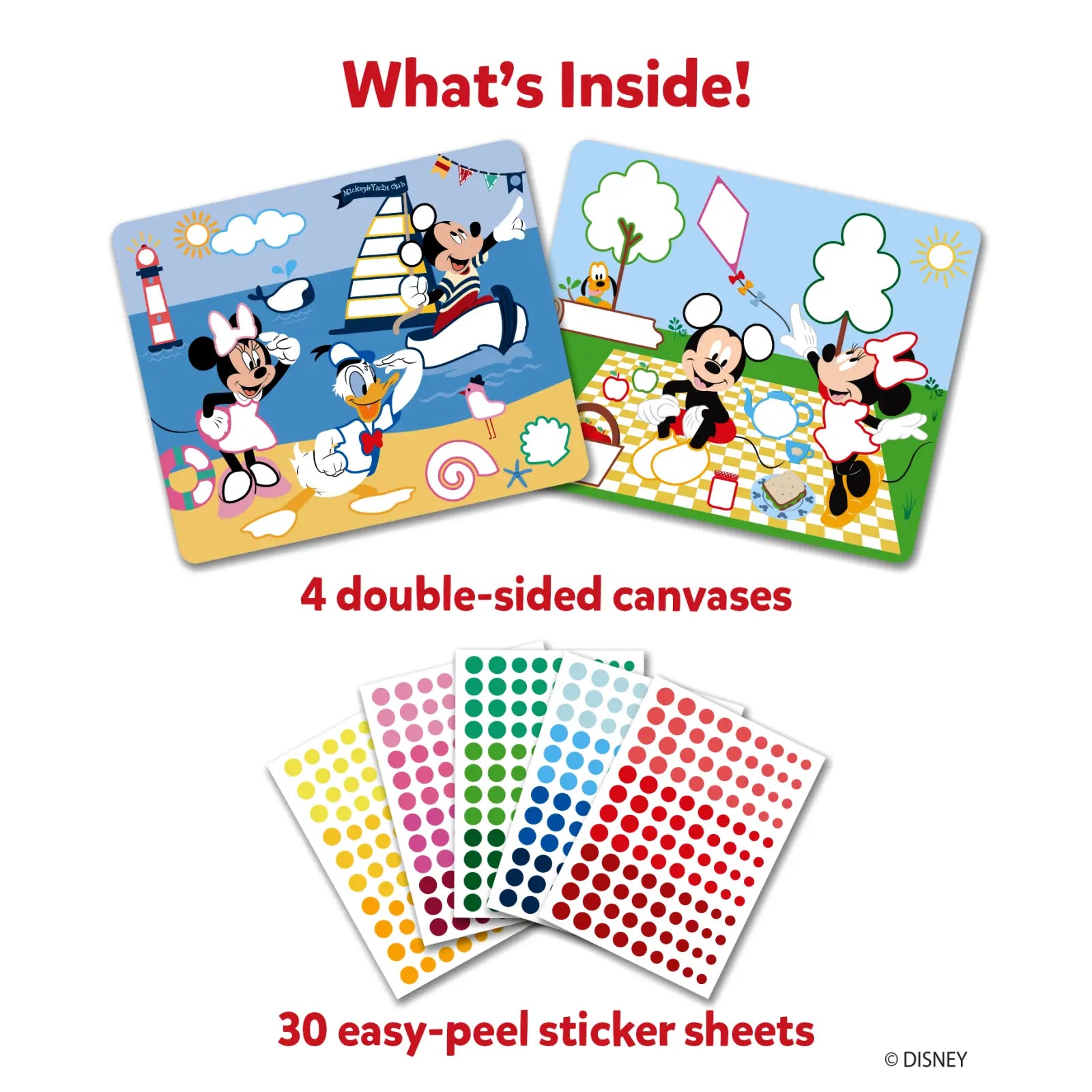 Skillmatics Dot it Mickey and Friends sticker art 3-7 anni