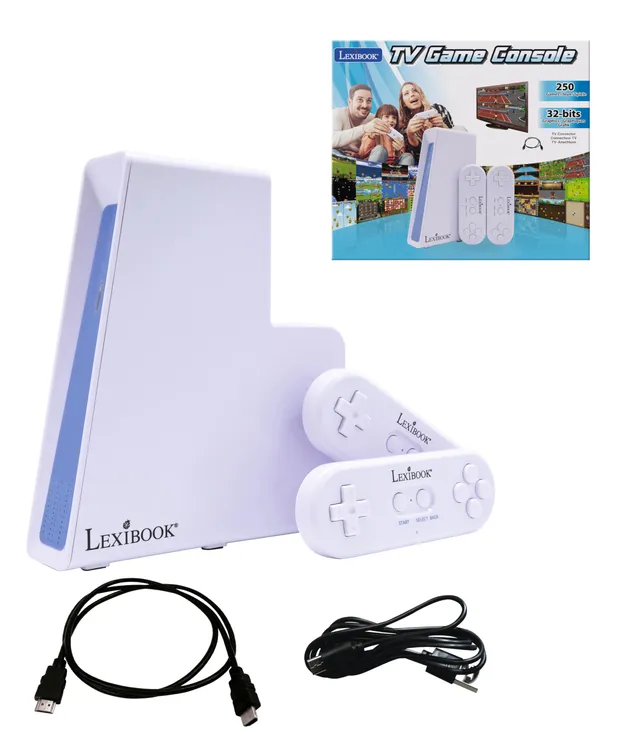 Lexibook JG7440 console TV 250 giochi 2 controller wireless