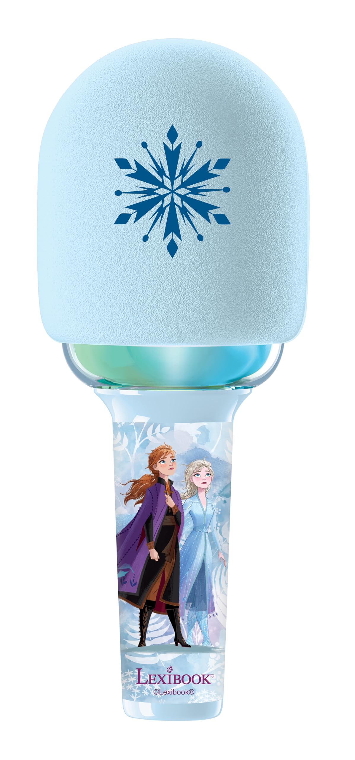 Lexibook Frozen MIC280FZ microfono senza fili blu con luci