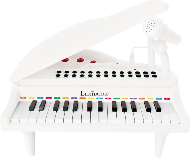 Lexibook K731 mio primo pianoforte bambini bianco 31 tasti