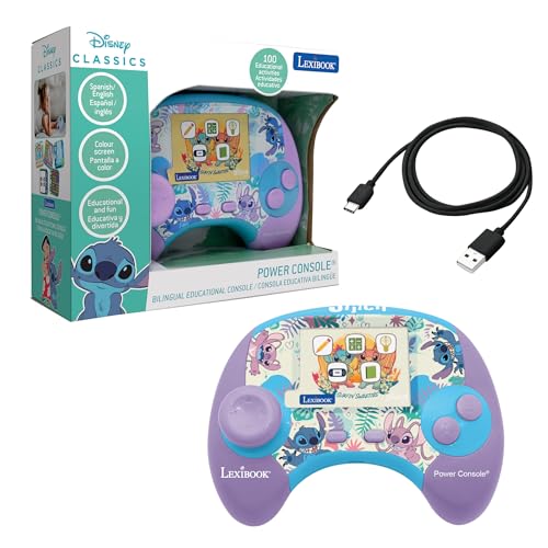 Lexibook Power Console JCG100Di2 console educativa Stitch 100 attività