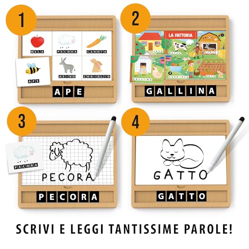 Headu Enciclopedia Piccoli Montessori IT57250 gioco educativo