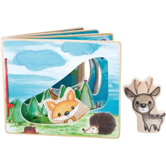 smallfoot 11234 libro legno Paesaggio forestale