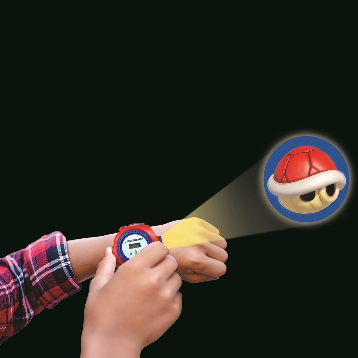 Lexibook Mario Kart DMW050NILXB orologio proiezione rosso/blu