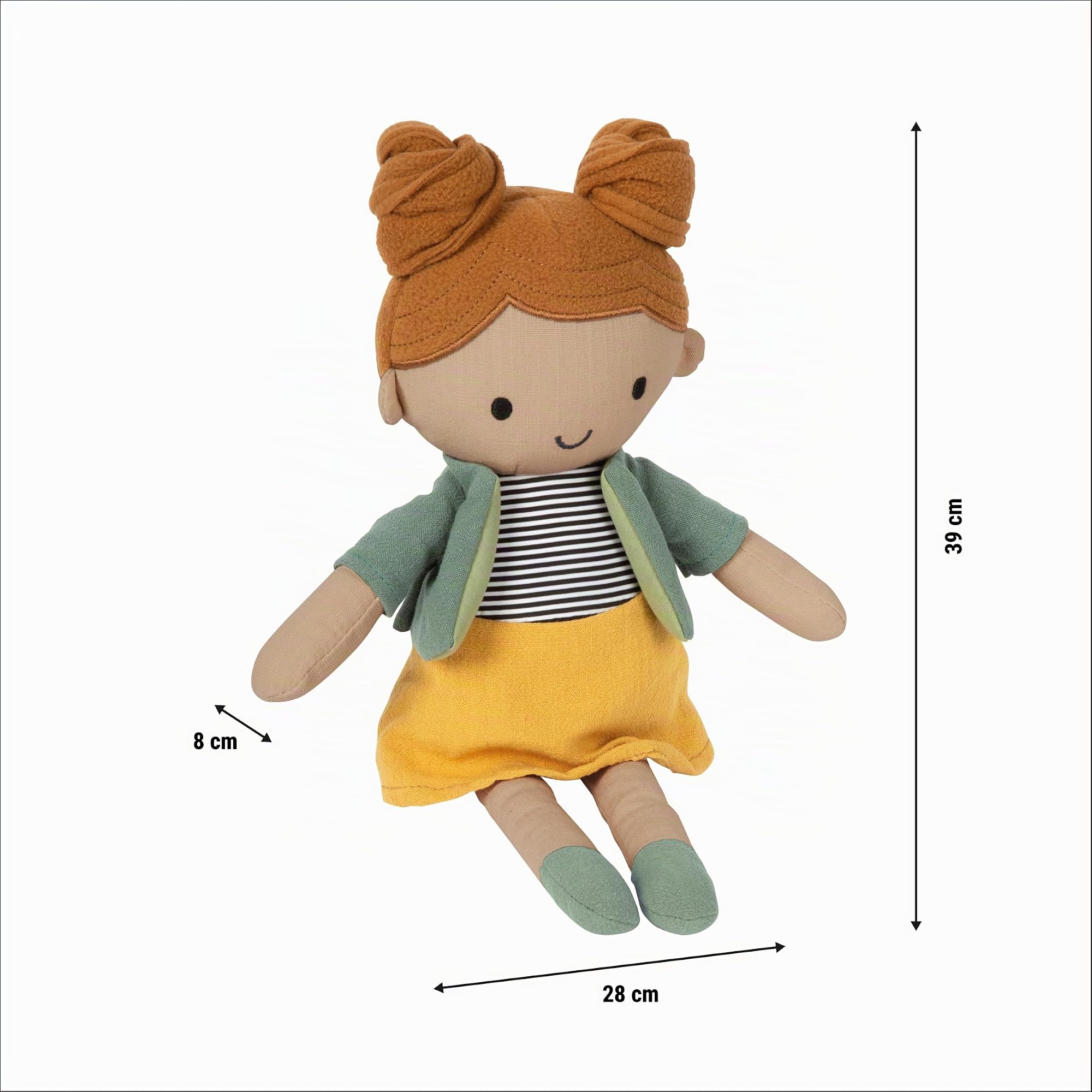 smallfoot Maya 12779 bambola di stoffa 39 cm