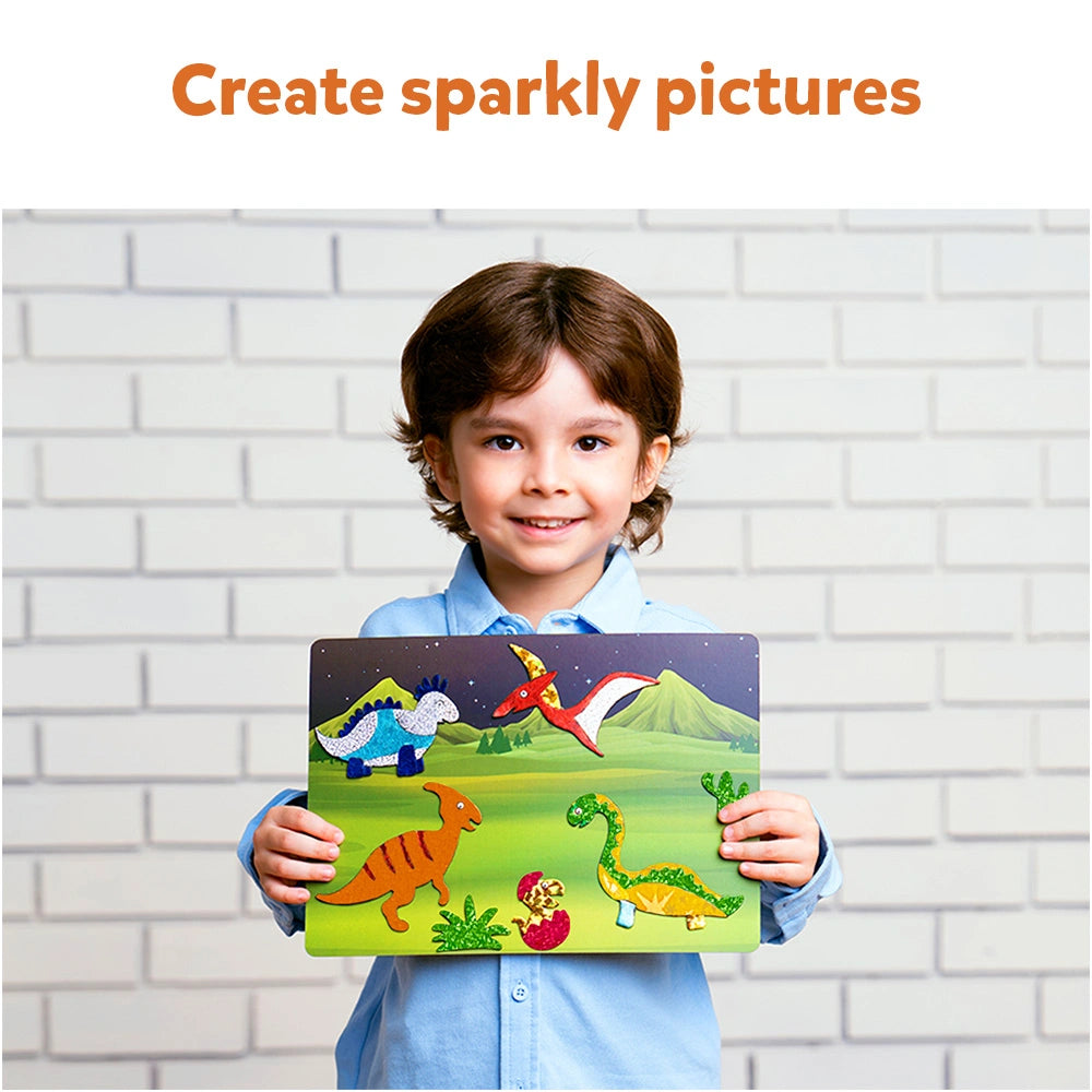Skillmatics Foil Fun Dinosaurs kit arte foil dinosauri