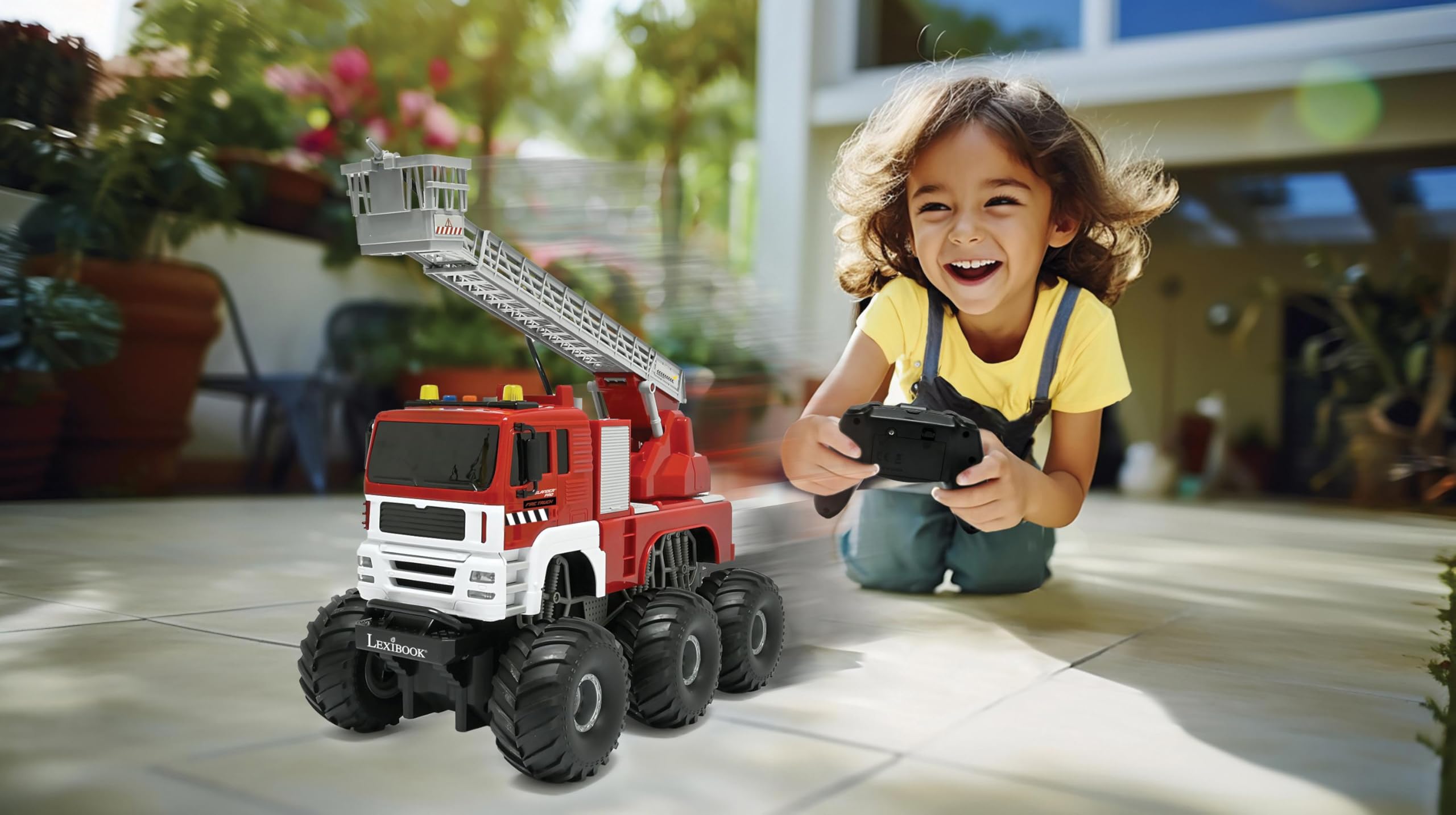 Lexibook Crosslander PRO RCP20LXB camion pompieri RC con acqua