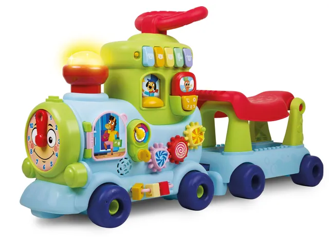 Lisciani Carotina Baby Trenino cavalcabile elettronico