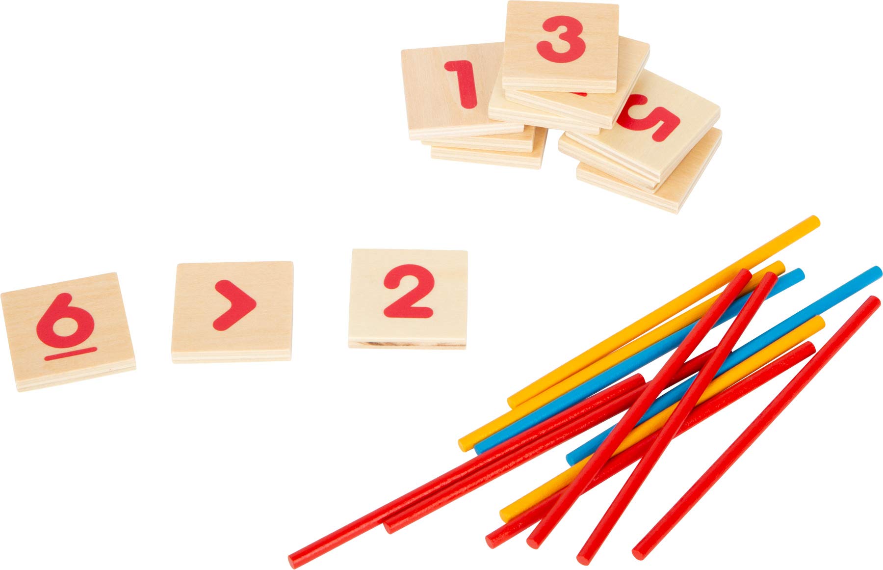 smallfoot Matematica Elementare 11740 scatola calcoli legno