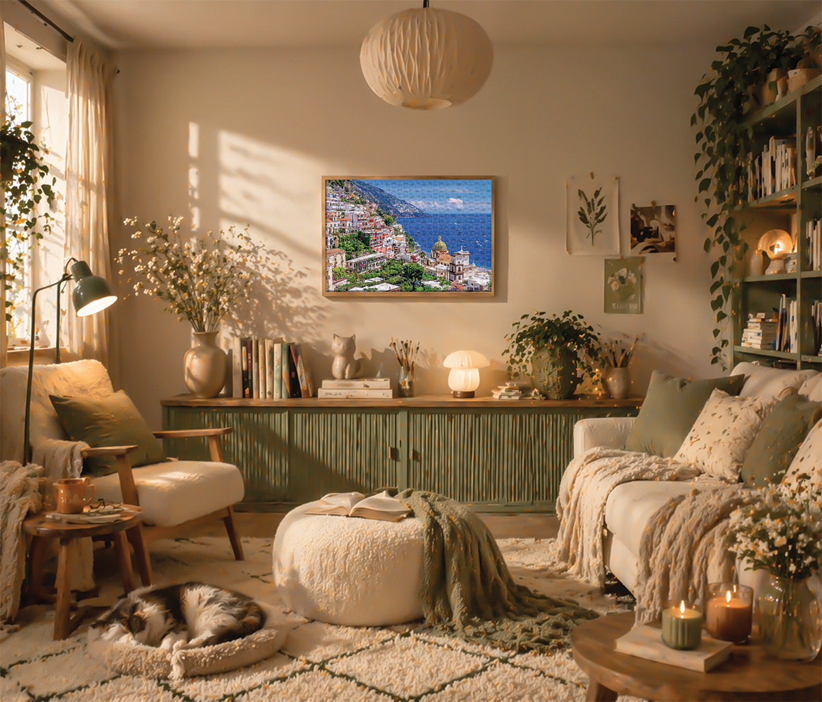Lisciani Puzzle + Poster Amalfi Coast 500 puzzle adulti