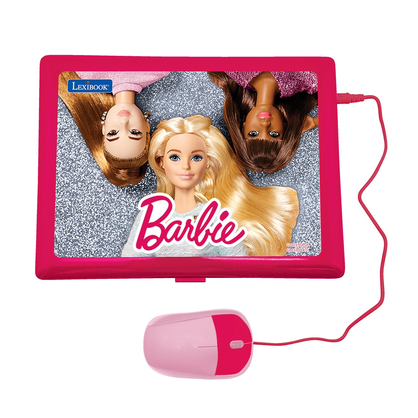 Lexibook Barbie JC598BBi2 computer bambini bilingue 124 attività