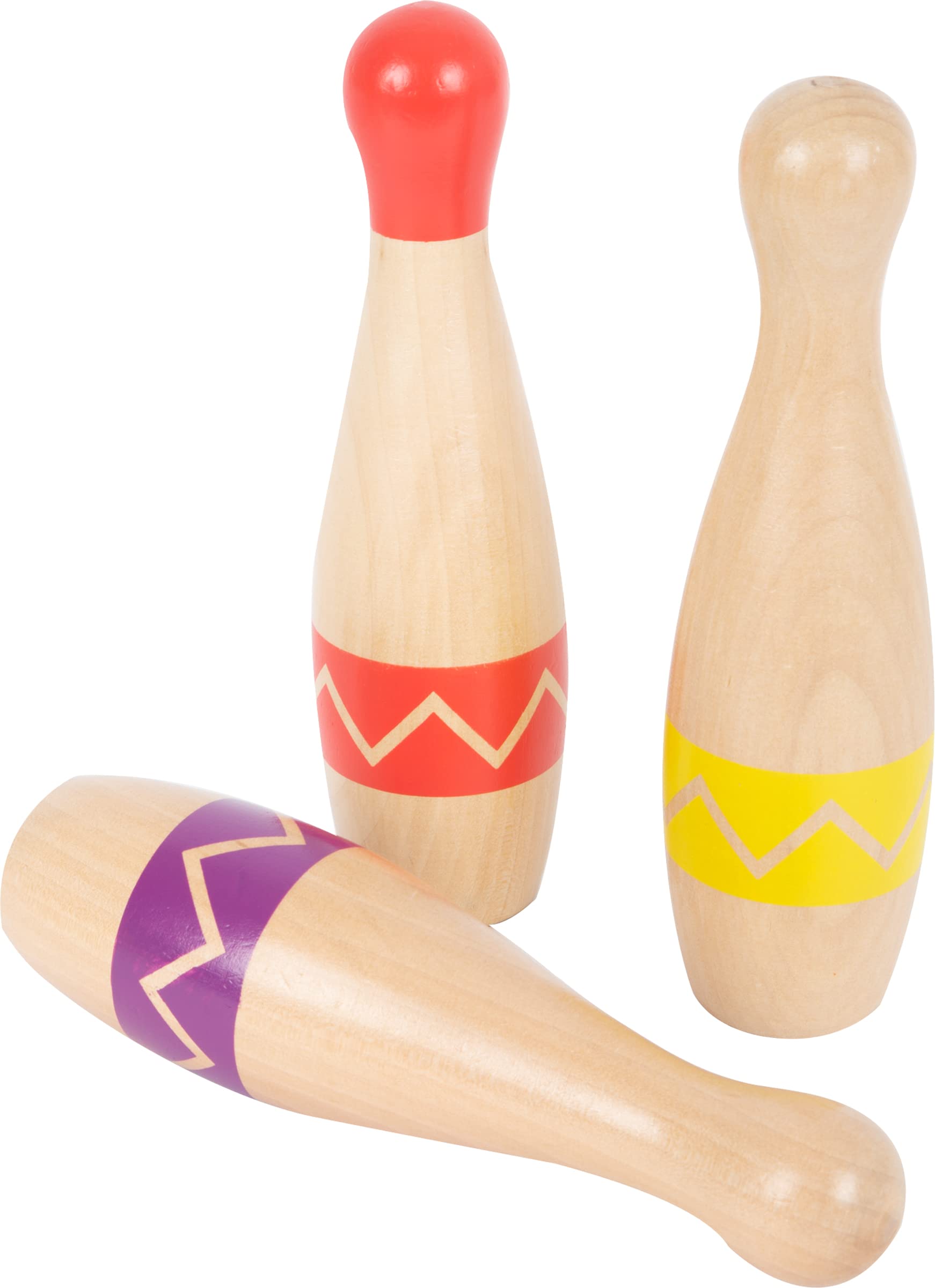smallfoot Active 11912 birilli in legno 9 pezzi con sacca