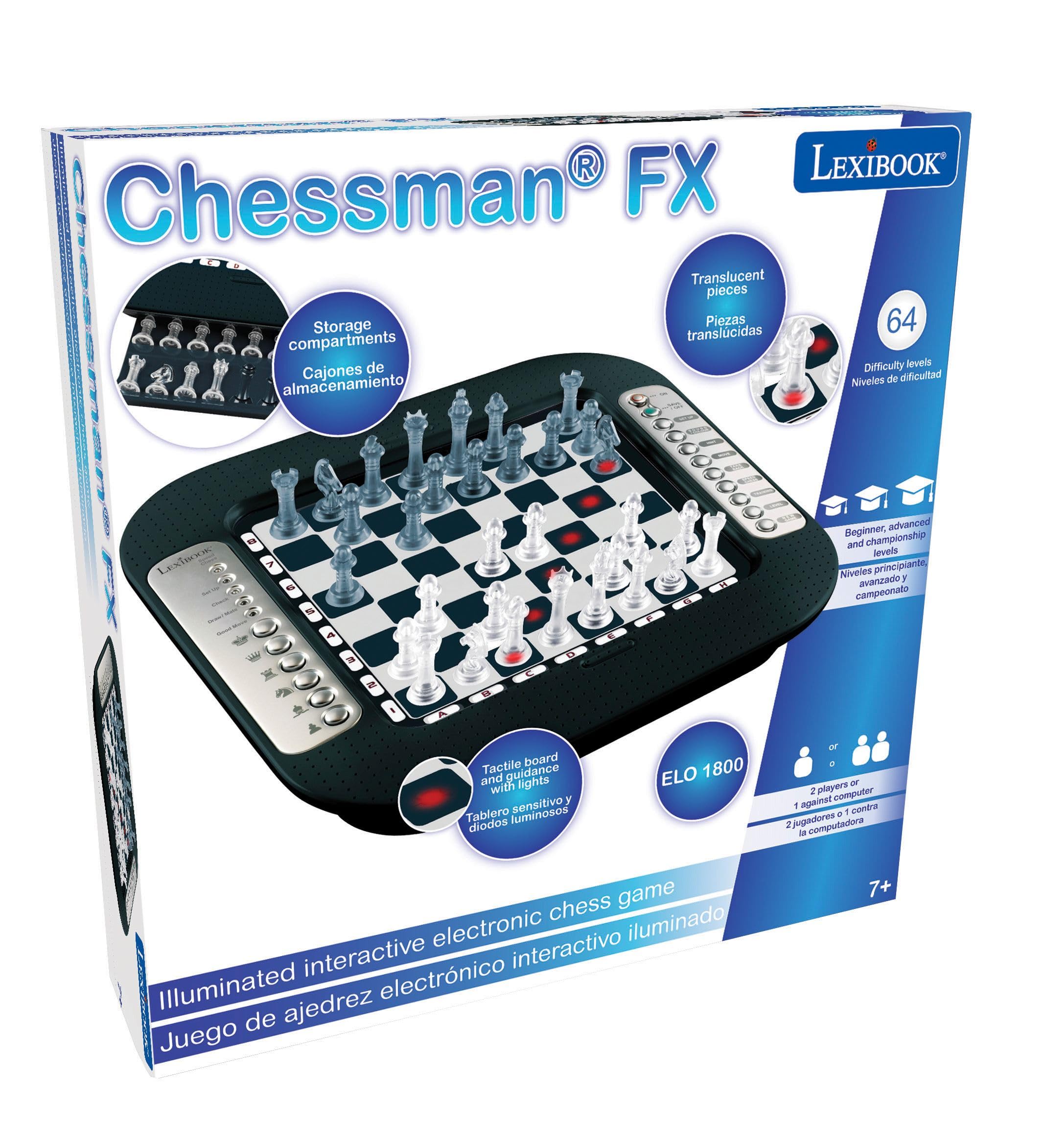 Lexibook Chessman FX CG1335LXB scacchi elettronici 64 livelli