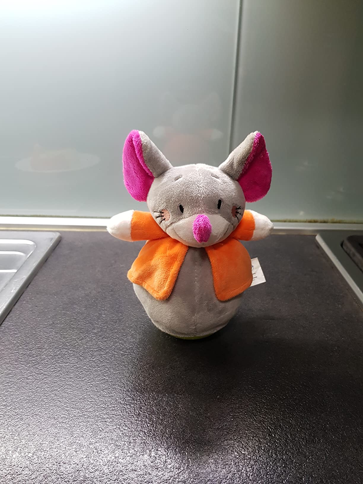 smallfoot 11422 topolino peluche morbido da afferrare