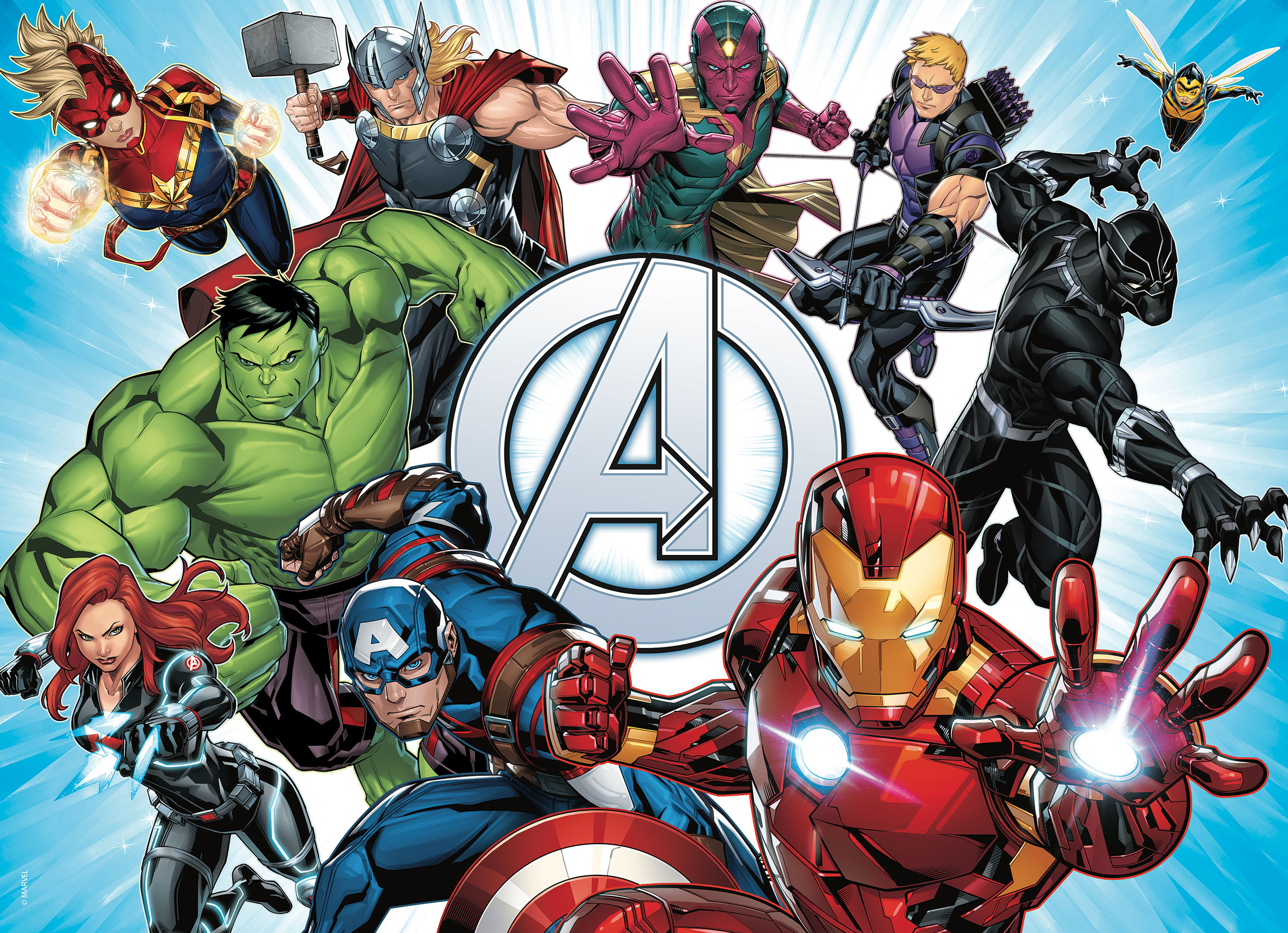 Lisciani Marvel Puzzle DF M-Plus 60 Avengers double-face