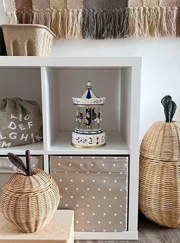 smallfoot Giostra Nostalgica carillon legno grande multicolore