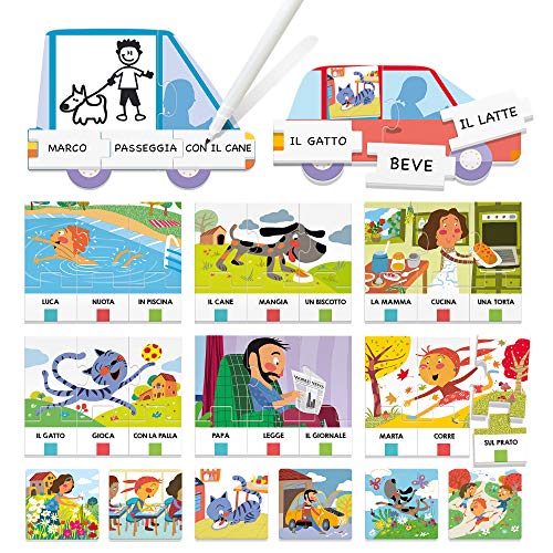 Headu Le Mie Prime Frasi gioco educativo lettura 4-6 anni