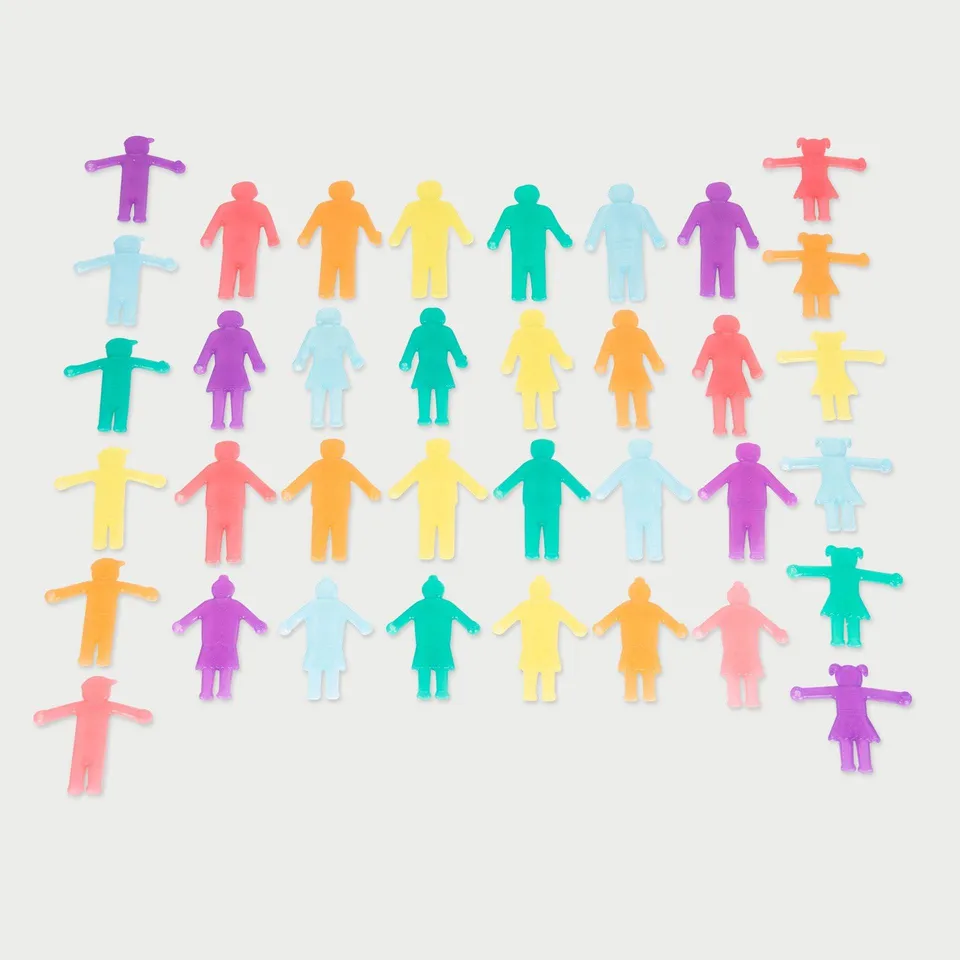 Tickit SiliShapes Linking Family personaggi silicone 36 pezzi