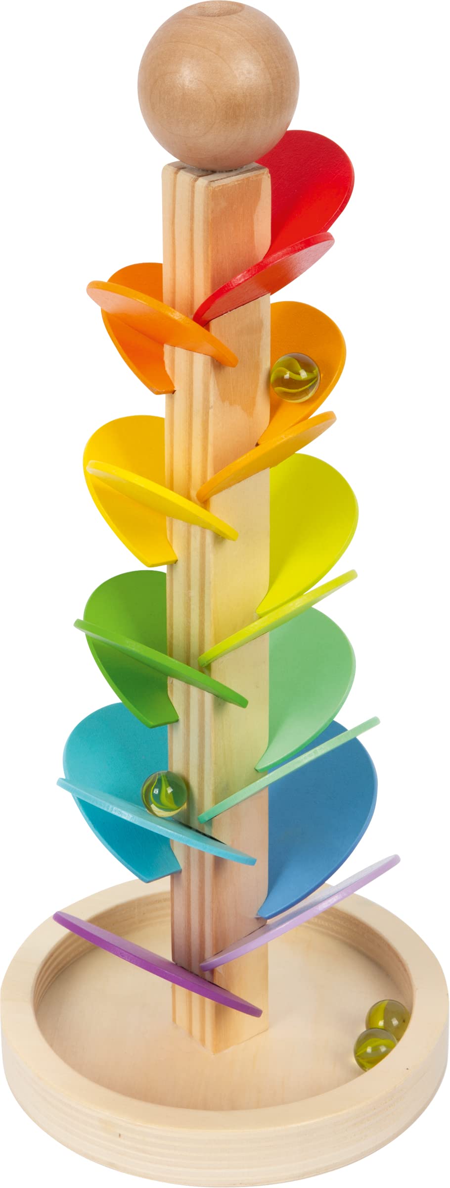 smallfoot Arcobaleno pista biglie sonora legno
