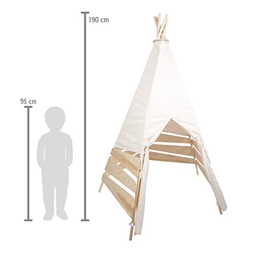 smallfoot Outdoor 12405 tenda tipi legno impermeabile 2 anni