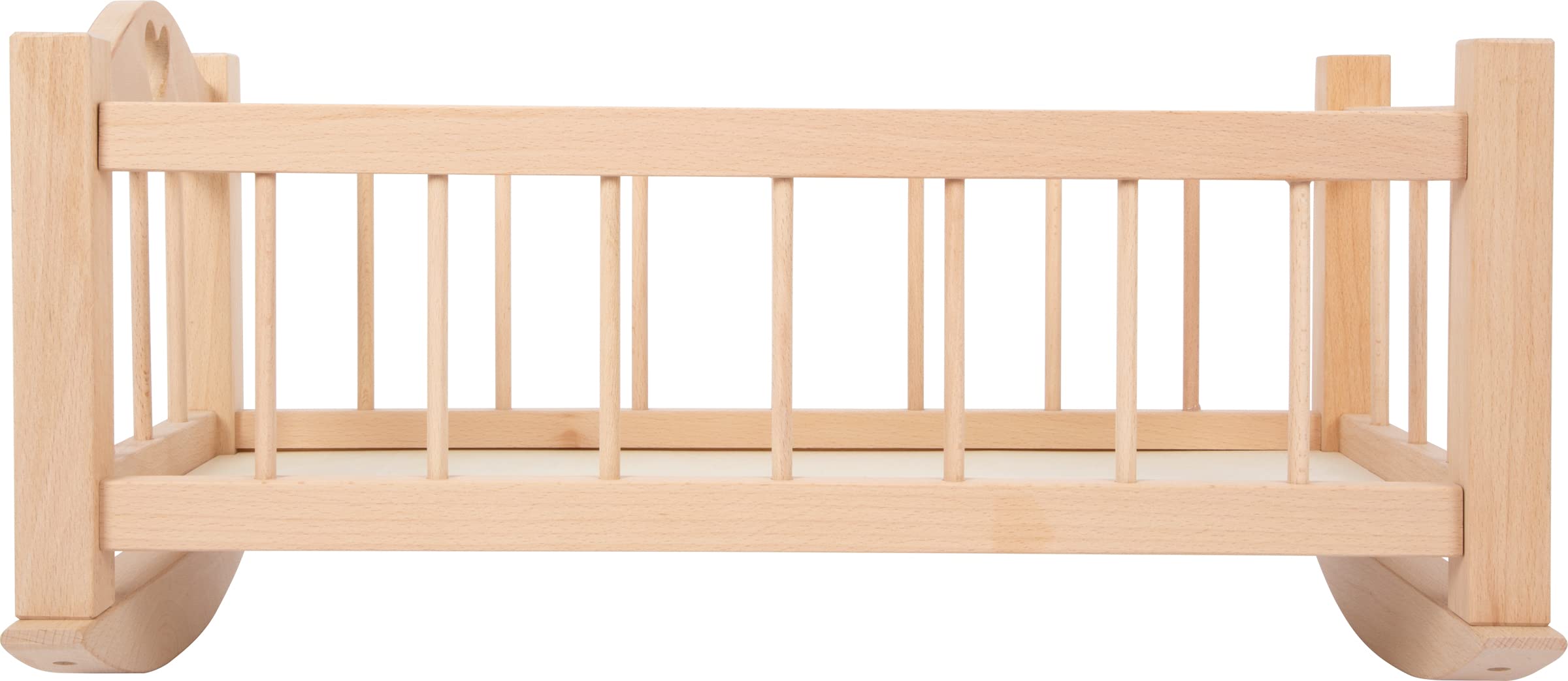 small foot Natura culla bambole legno naturale dondolo