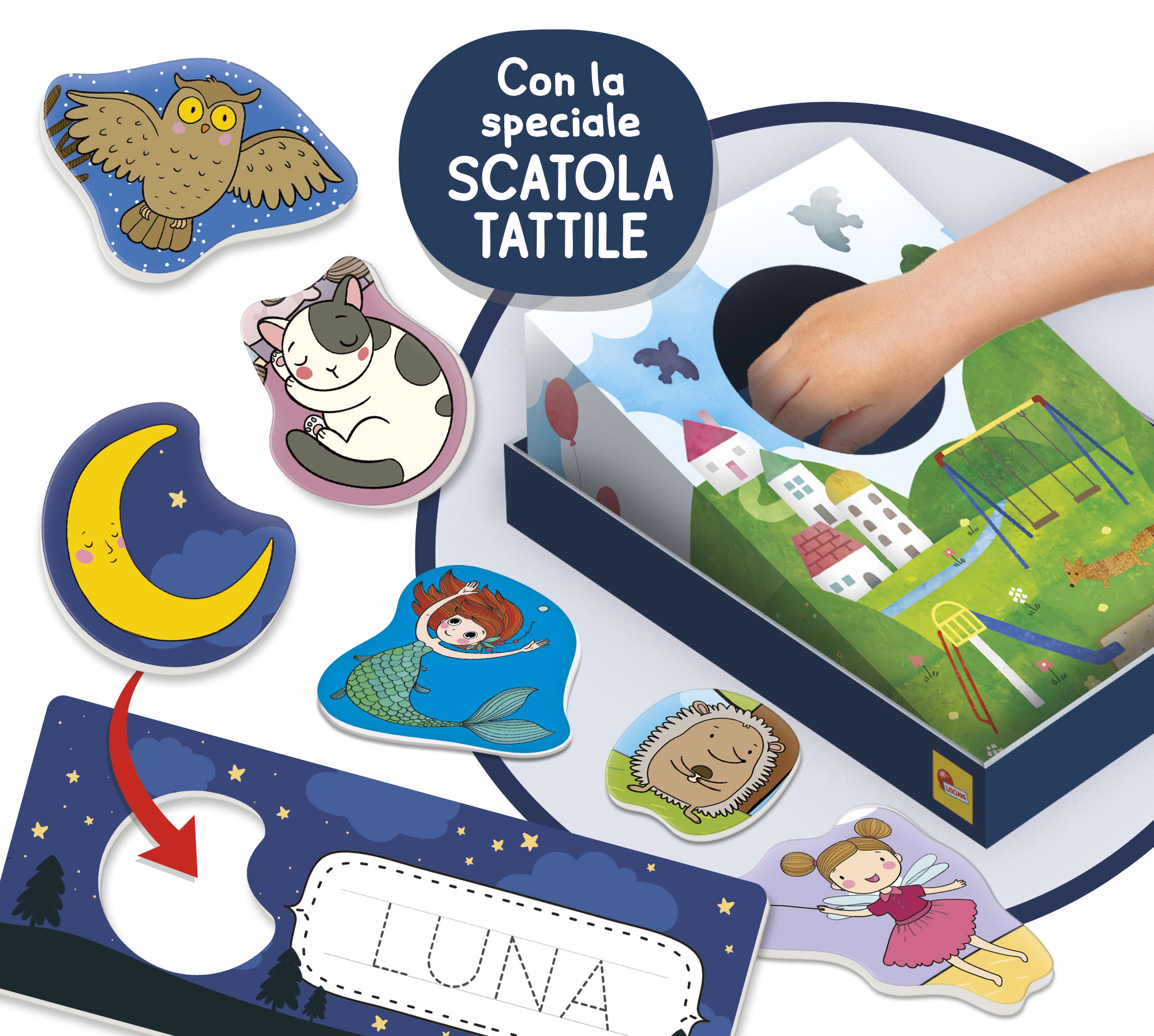 Lisciani Montessori Maxi Laboratorio di Scrittura gioco educativo