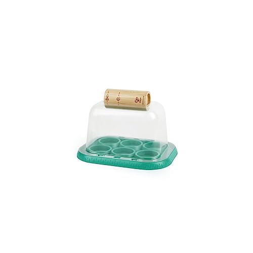 Hape Nature Fun serra giocattolo bambini 4 anni vasi carta