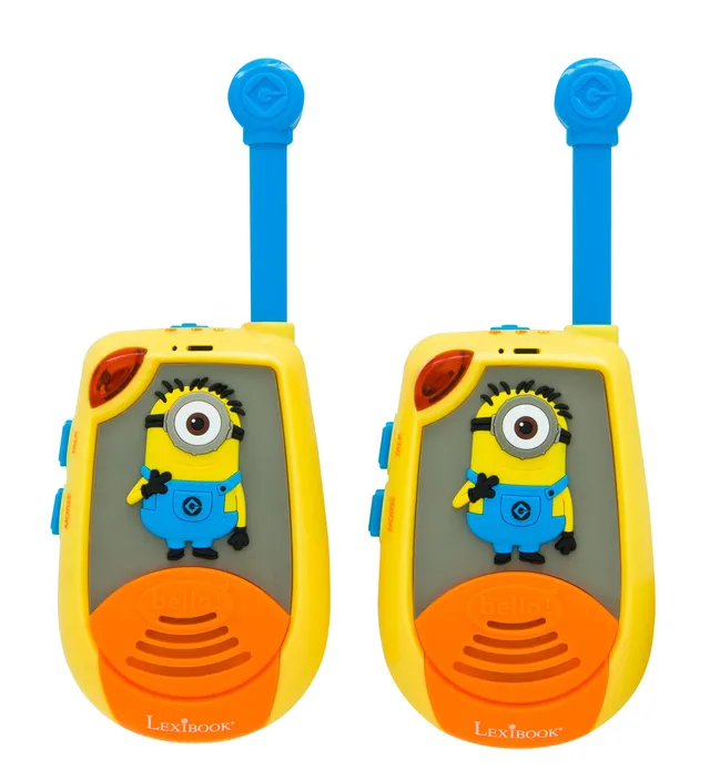 Lexibook TW25DES Minions walkie talkie Cattivissimo Me 2 km