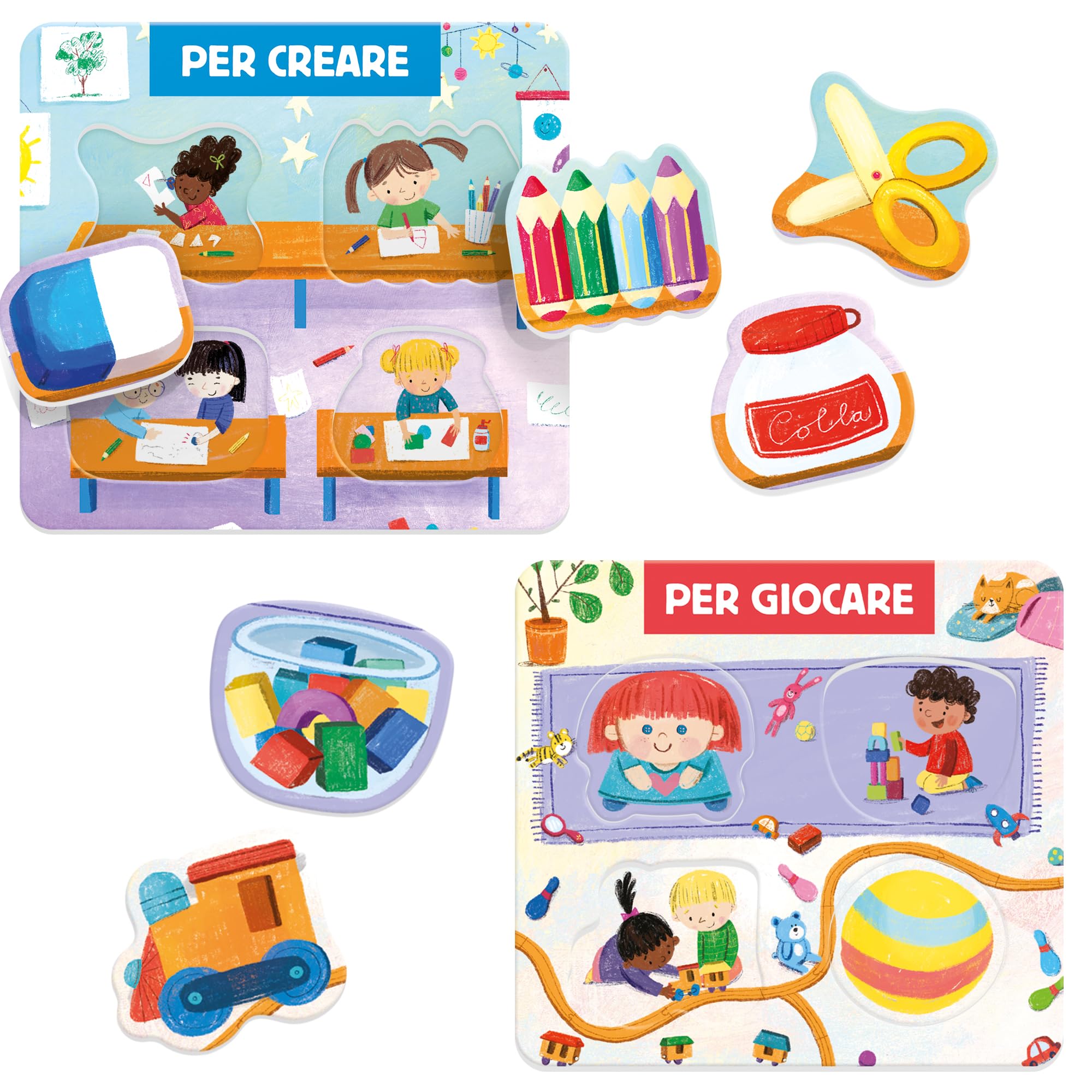 Headu A Cosa Serve gioco scoperta oggetti 2-5 anni autonomia