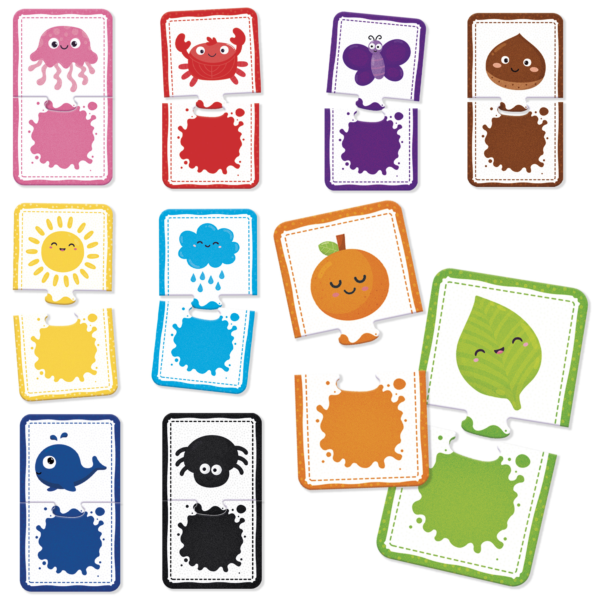Lisciani Montessori Baby Touch Logic gioco tattile colori