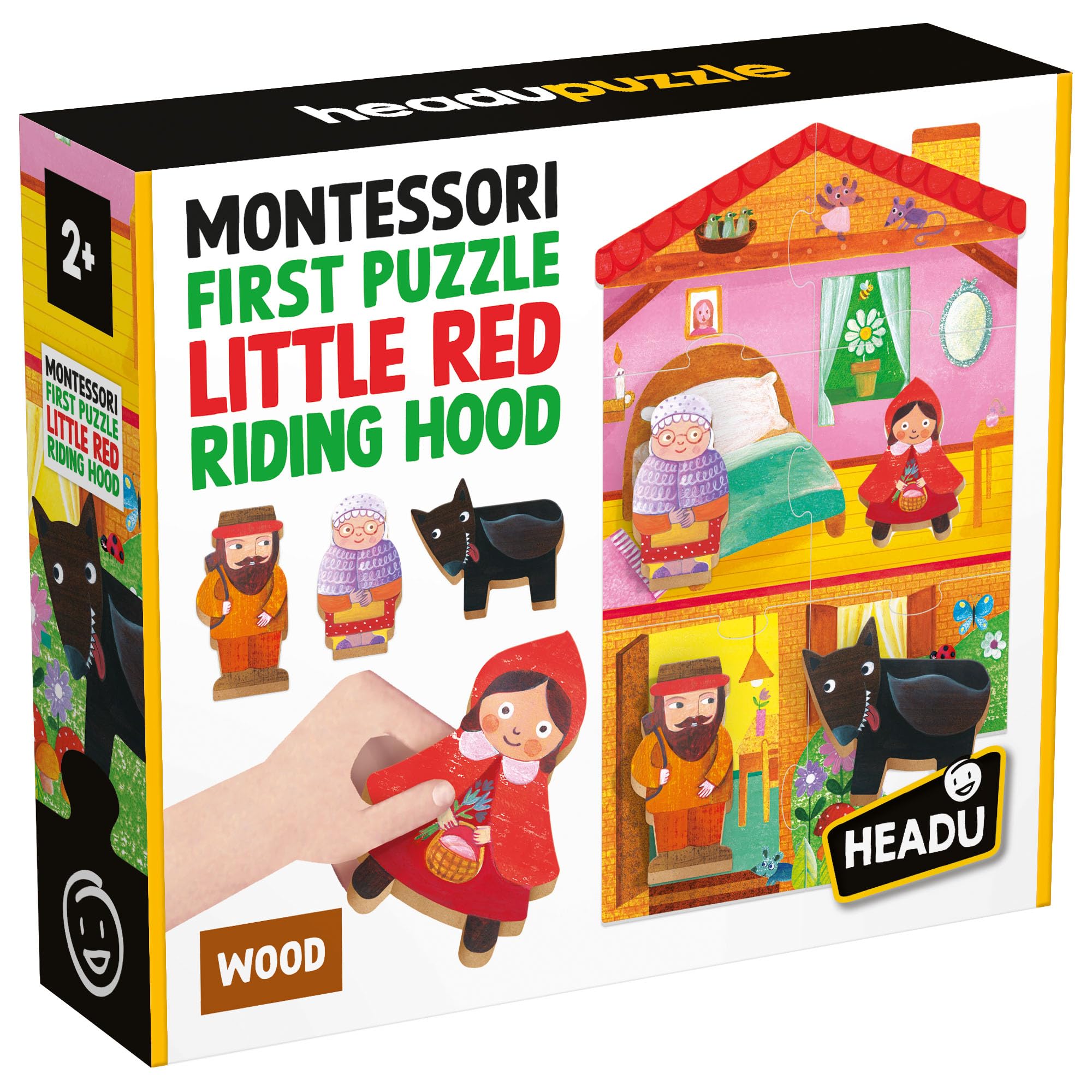 Headu First Puzzle Cappuccetto Rosso puzzle 2-4 anni