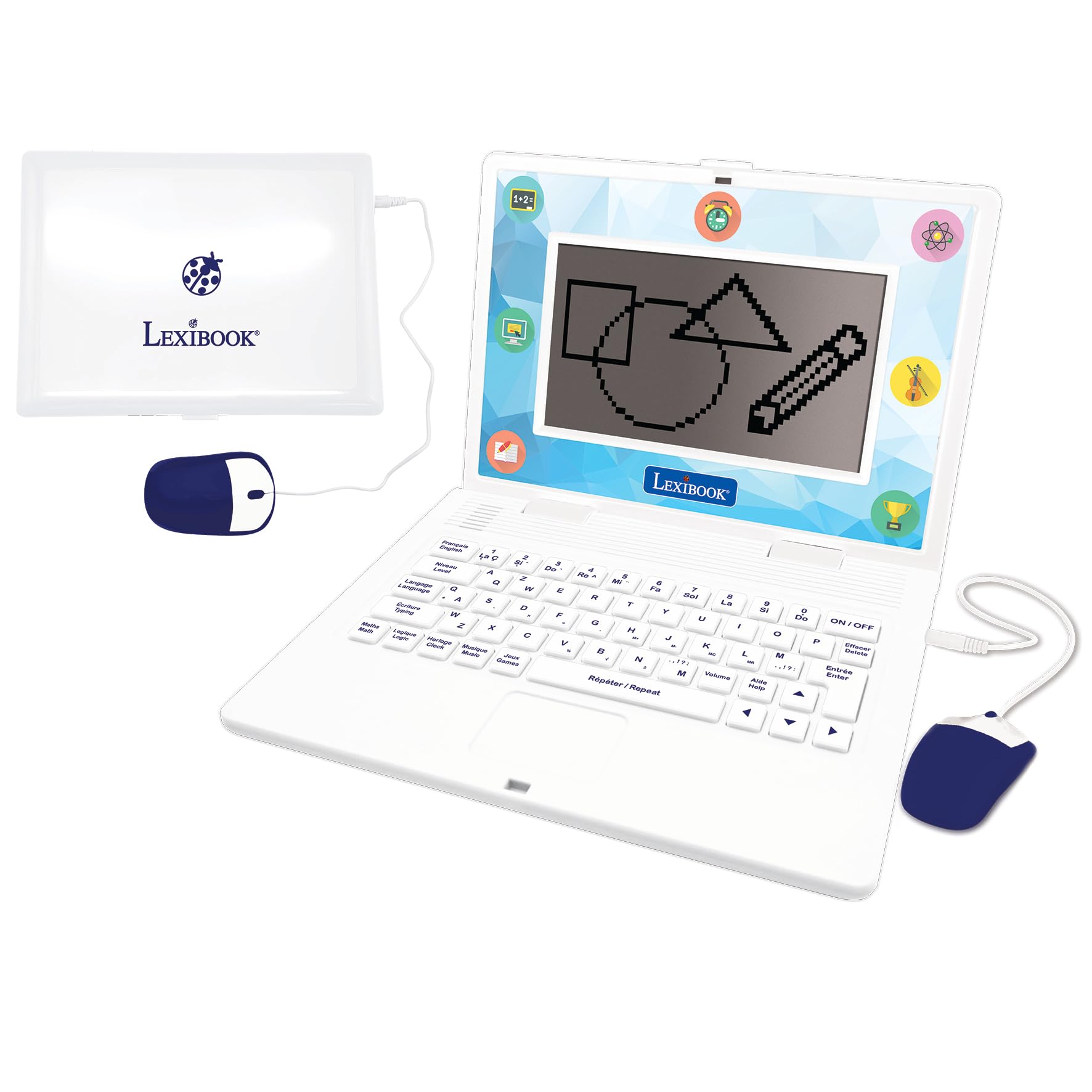 Lexibook JC599i2 Laptop bilingue 170 attività bianco blu