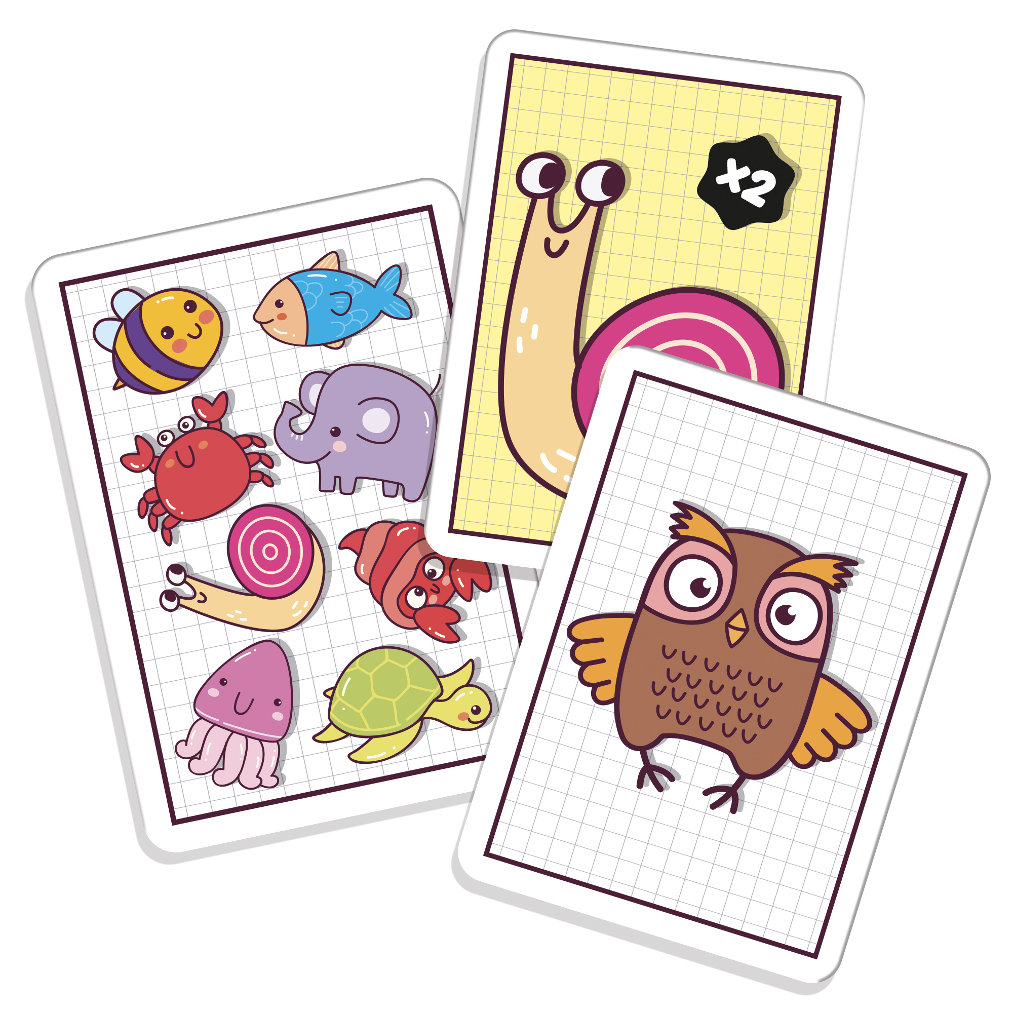 Lisciani Ludoteca Carte Bambi Schiaffo gioco carte veloce