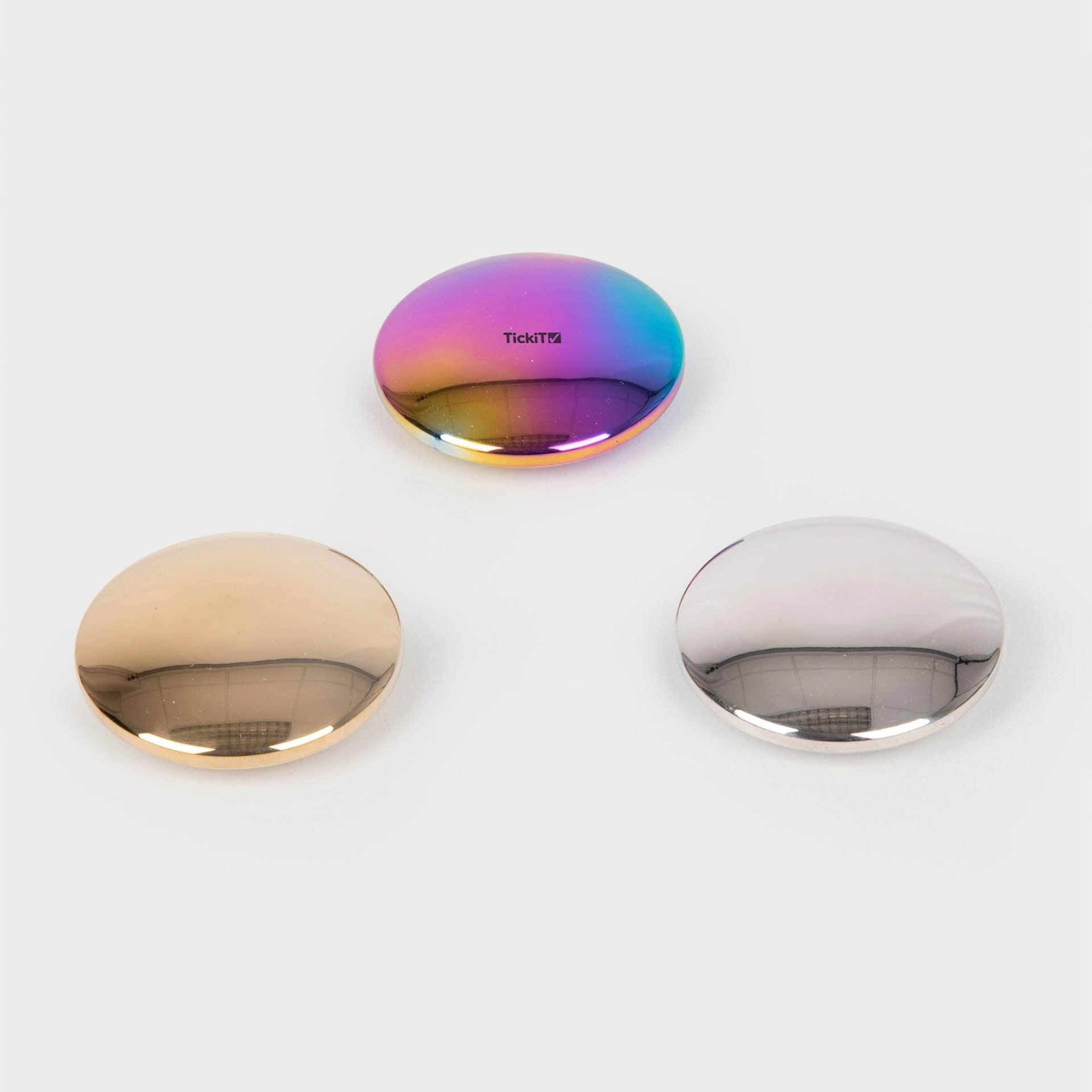 Tickit Sensory Steel bottoni sonori acciaio 3 pezzi