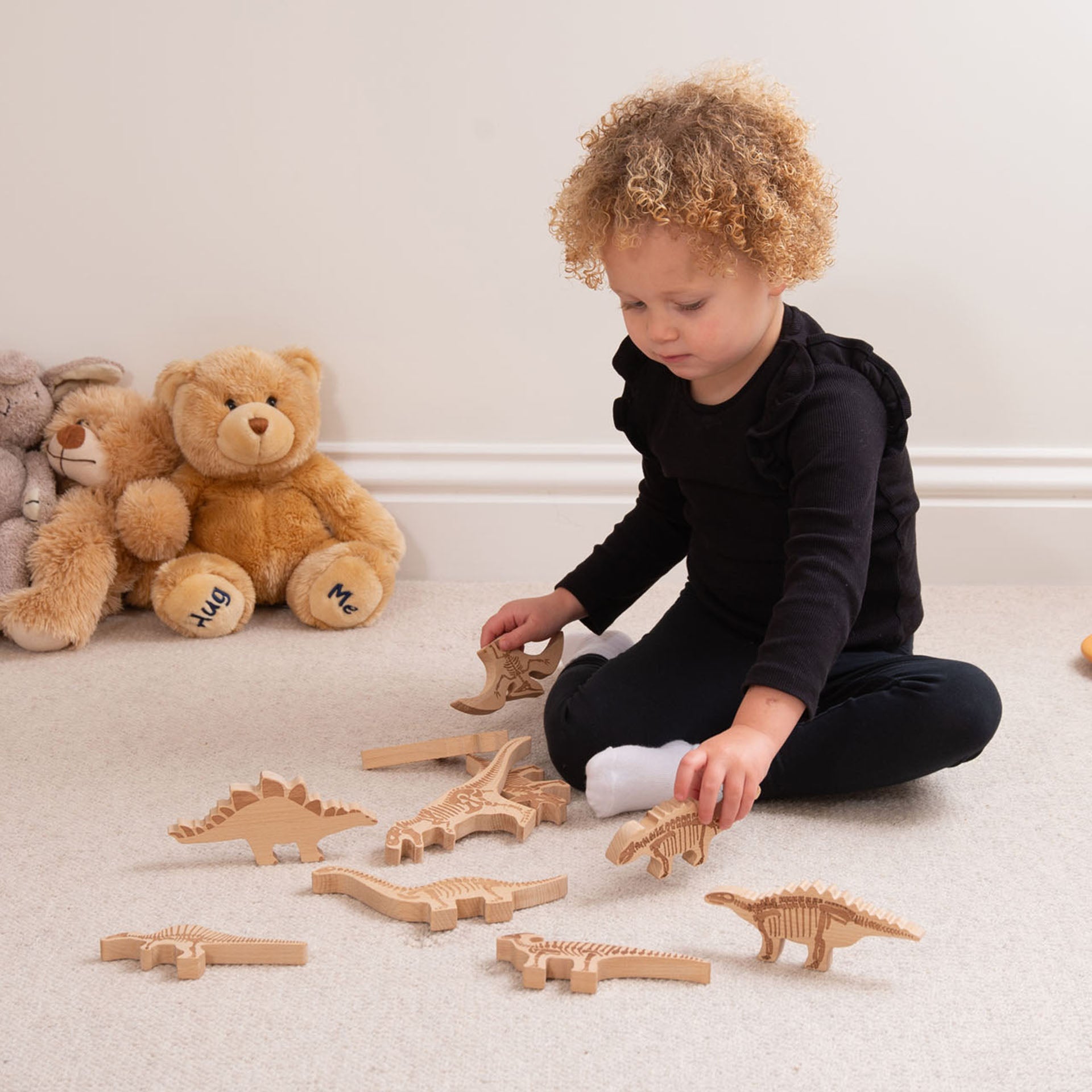 Tickit Dinosaur Blocks blocchi legno 10 dinosauri
