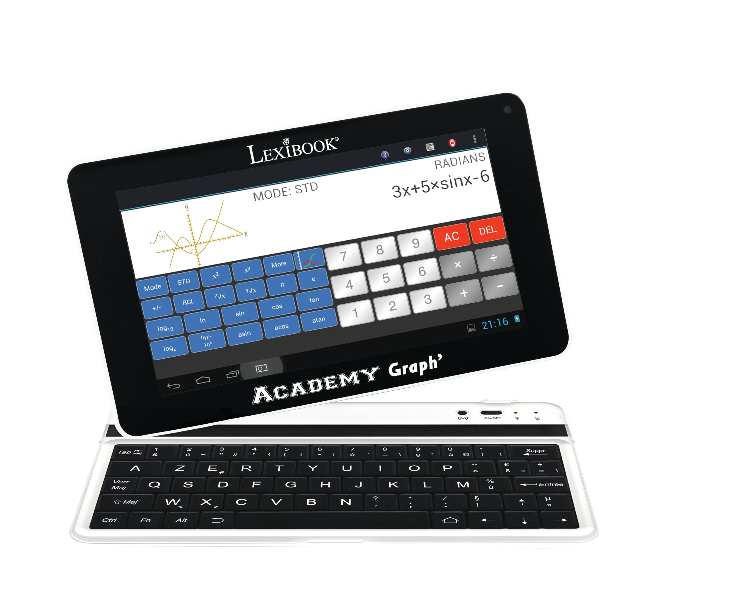 Lexibook calcolatrice grafica touch con tastiera