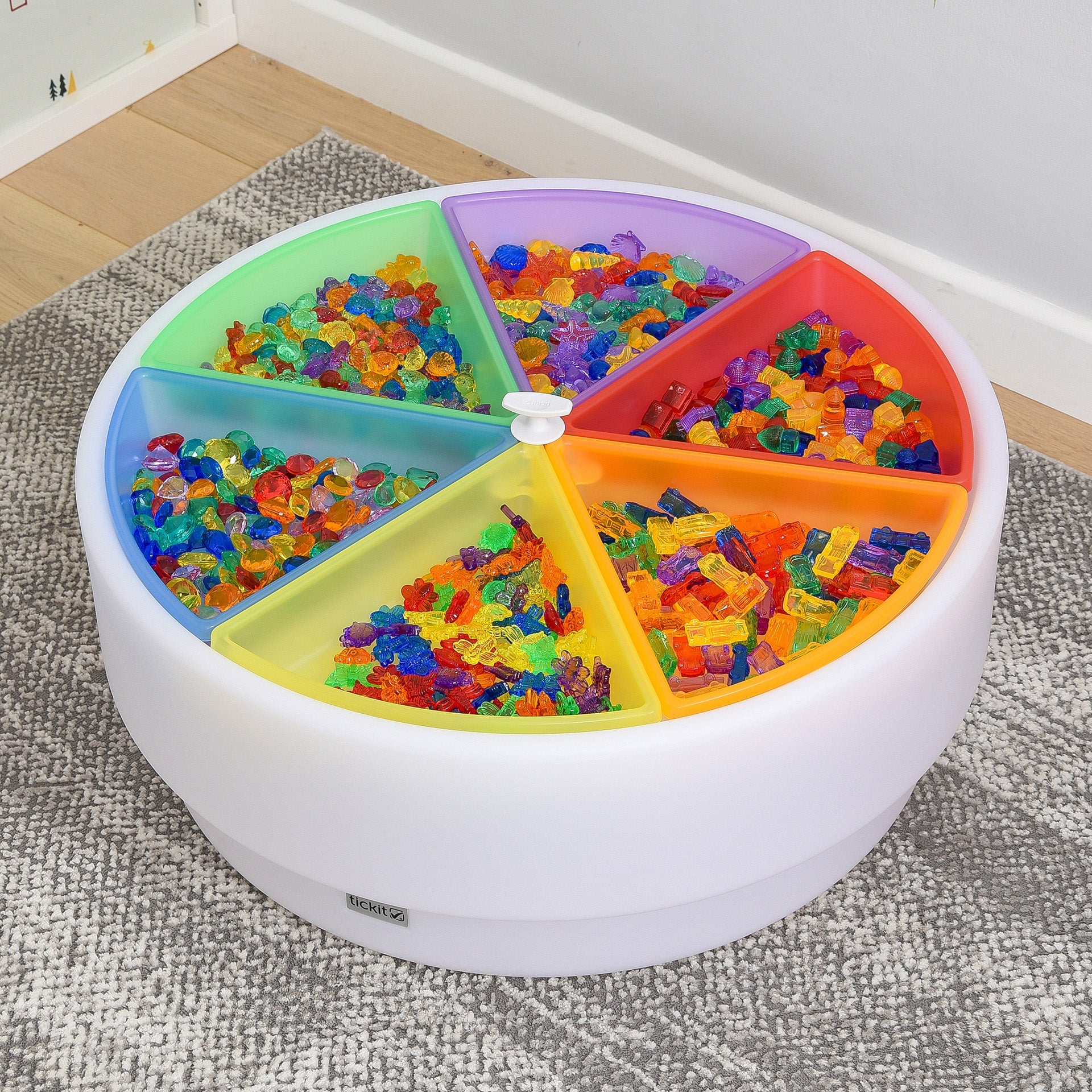 Tickit Discovery Colour Trays vaschette sensoriali 6 pezzi colori