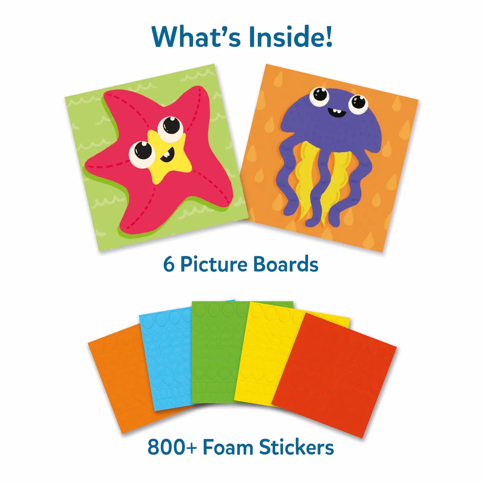 Skillmatics Fun with Foam kit adesivi oceano 3-7 anni