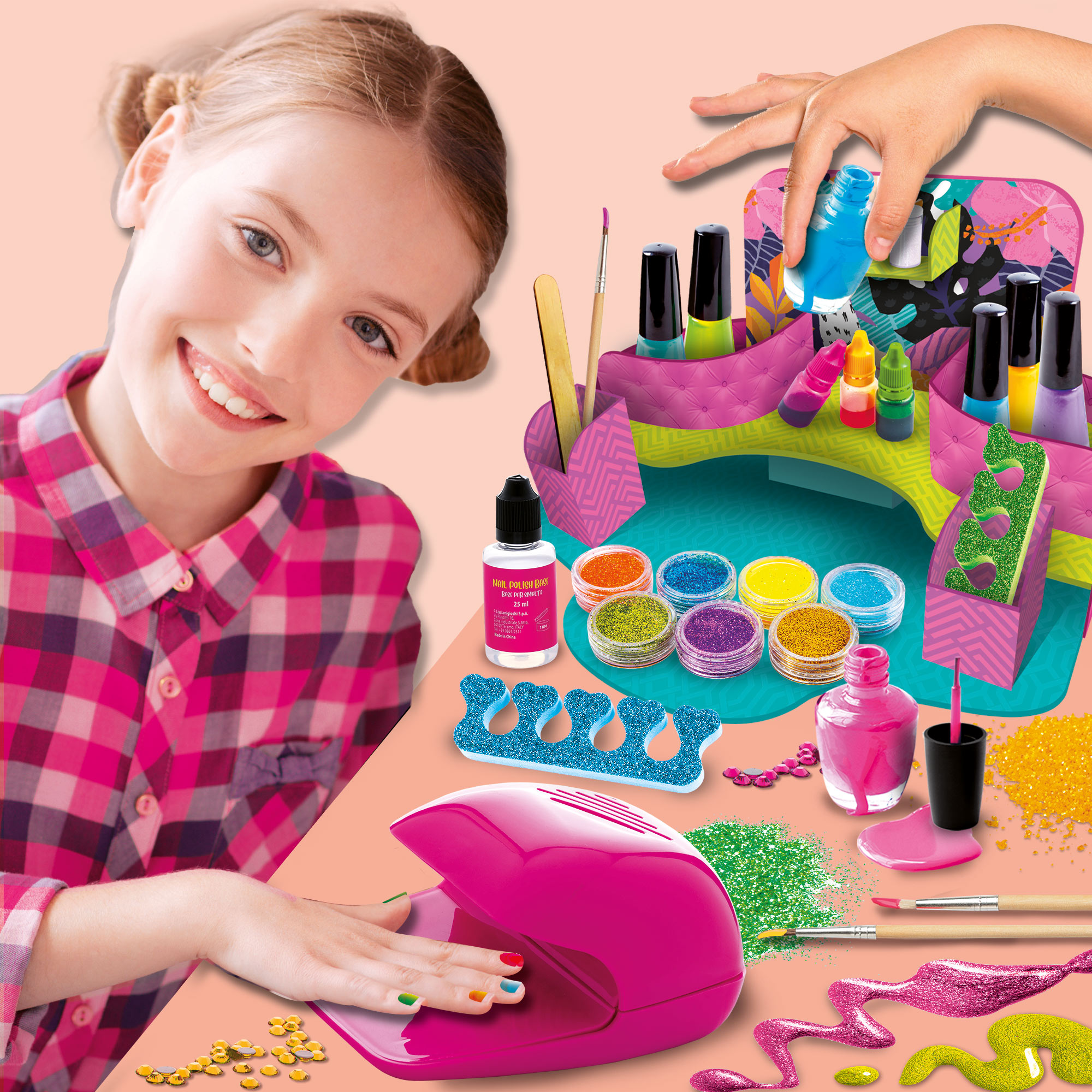 Lisciani I'm a Genius Super Smalti e Manicure kit manicure cambia colore