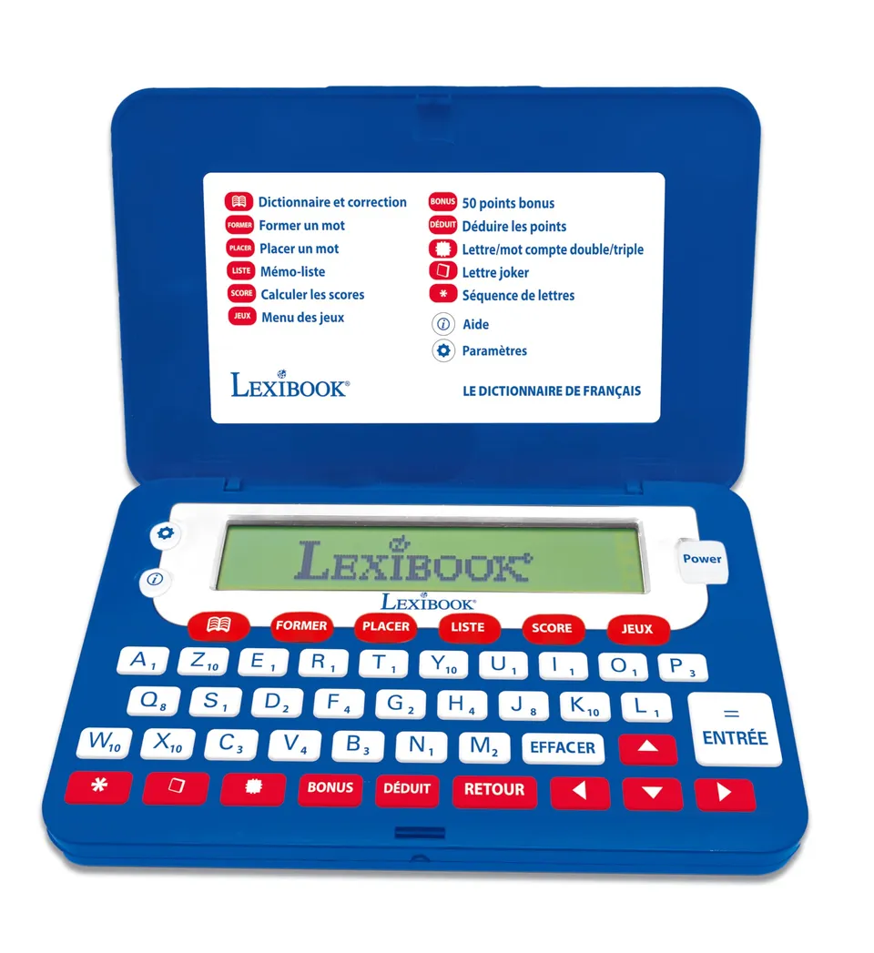 Lexibook D660FR dizionario elettronico francese tascabile blu
